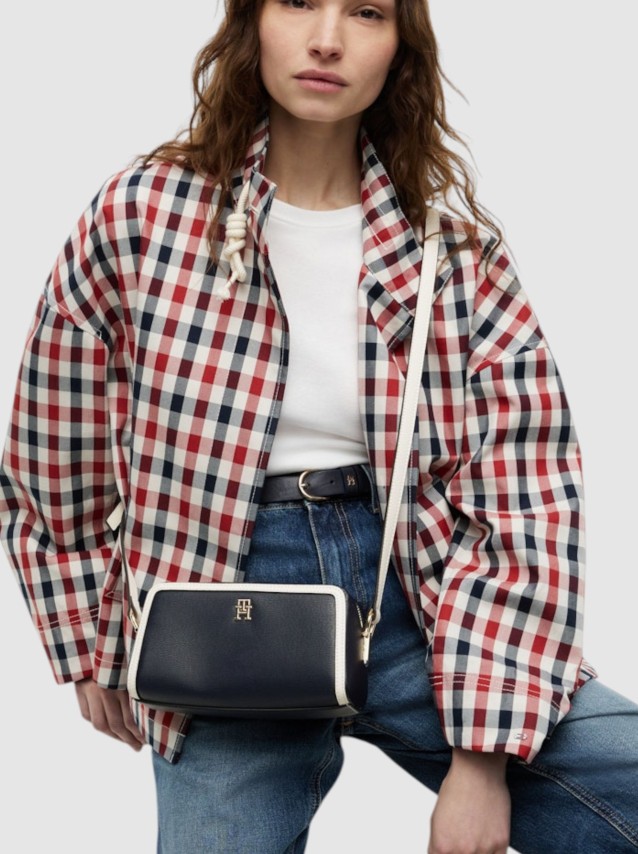 Mala Tommy Hilfiger  Mulher Th Grace Camera Bag Col Block