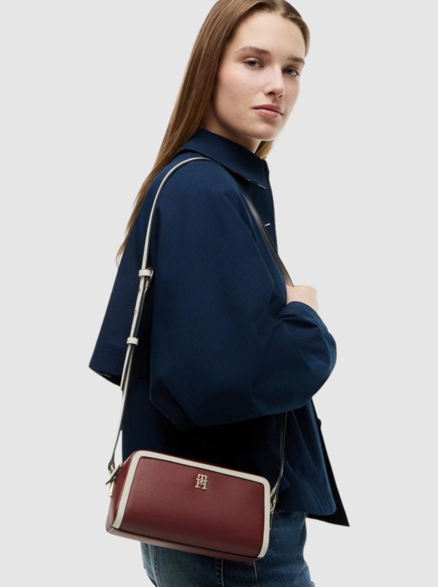Mala Tommy Hilfiger  Mulher Th Grace Camera Bag Col Block