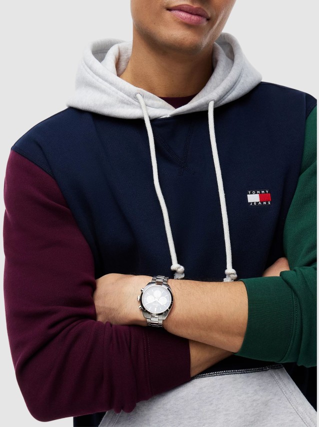 Sweatshirt Tommy Jeans Homem Tjm Reg Badge Hoodie Ext