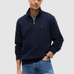Polo Tommy Hilfiger Homem Essential Fleece 1/4 Zip