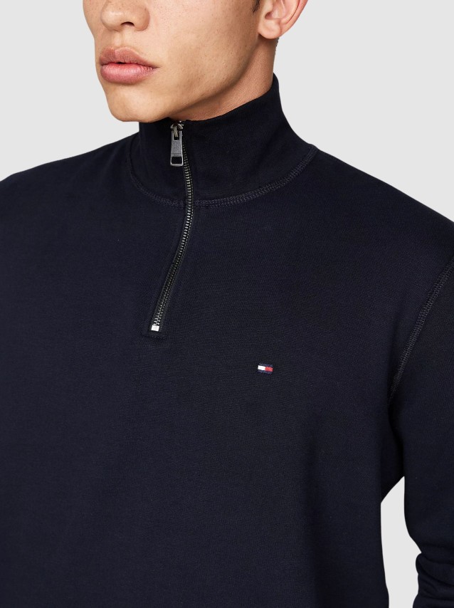 Polo Tommy Hilfiger Homem Essential Fleece 1/4 Zip