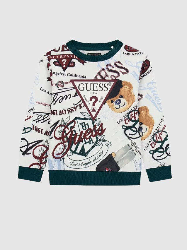 Sweatshirt Guess Menino Ls Active Top