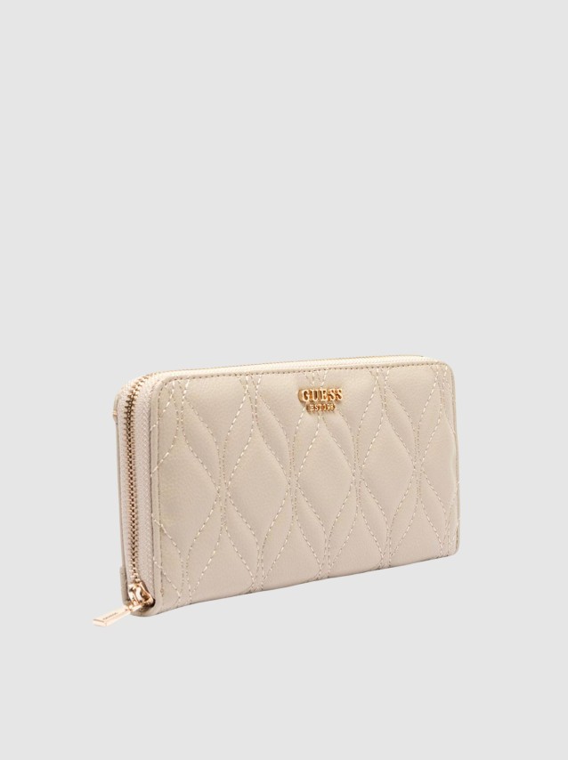 Carteira Guess Mulher Maxine Slg Large Zip Around
