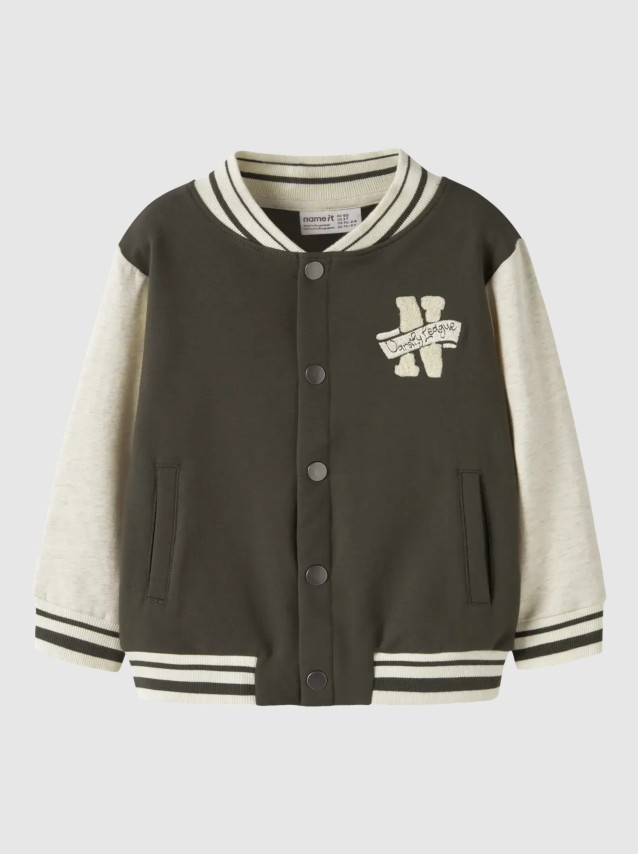 Casaco Name It Menino Nmmleslie Ls Nreg Sweat Card Bru
