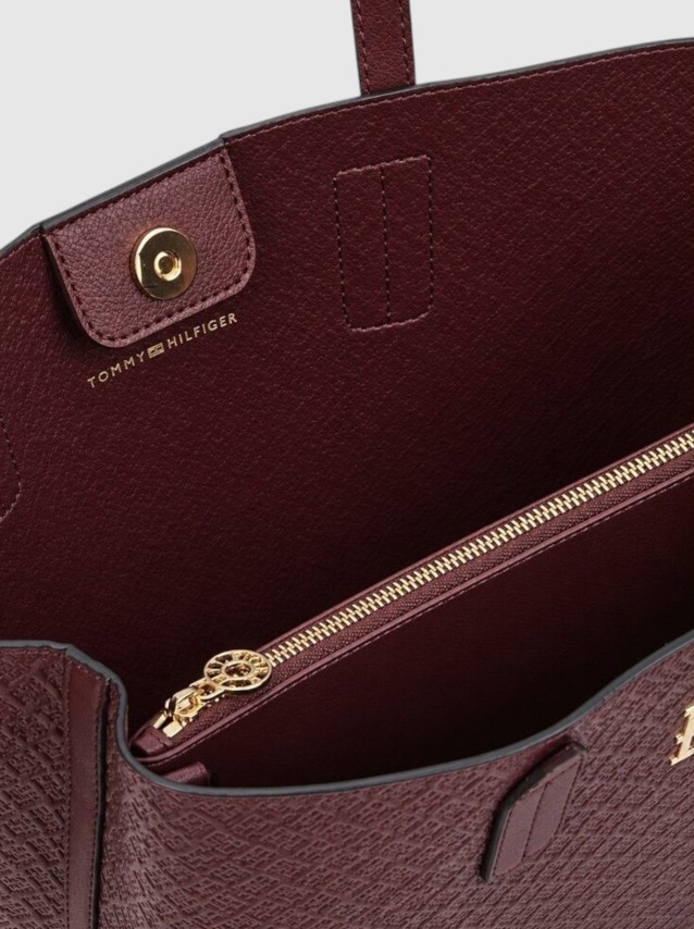 Mala Tommy Hilfiger Mulher Th Icon Satchel Mono