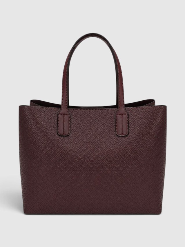 Mala Tommy Hilfiger Mulher Th Icon Satchel Mono