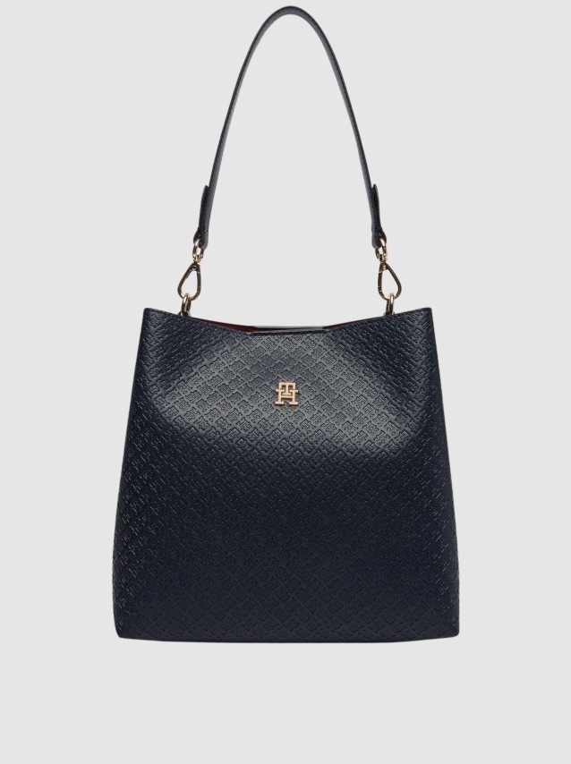 Mala Tommy Hilfiger Mulher Th Icon Shoulder Bag Mono