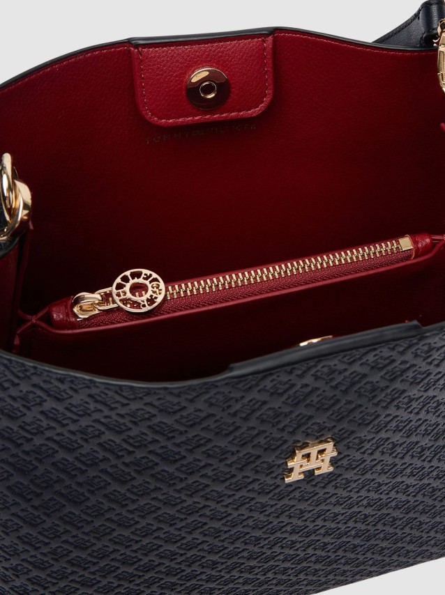 Mala Tommy Hilfiger Mulher Th Icon Shoulder Bag Mono