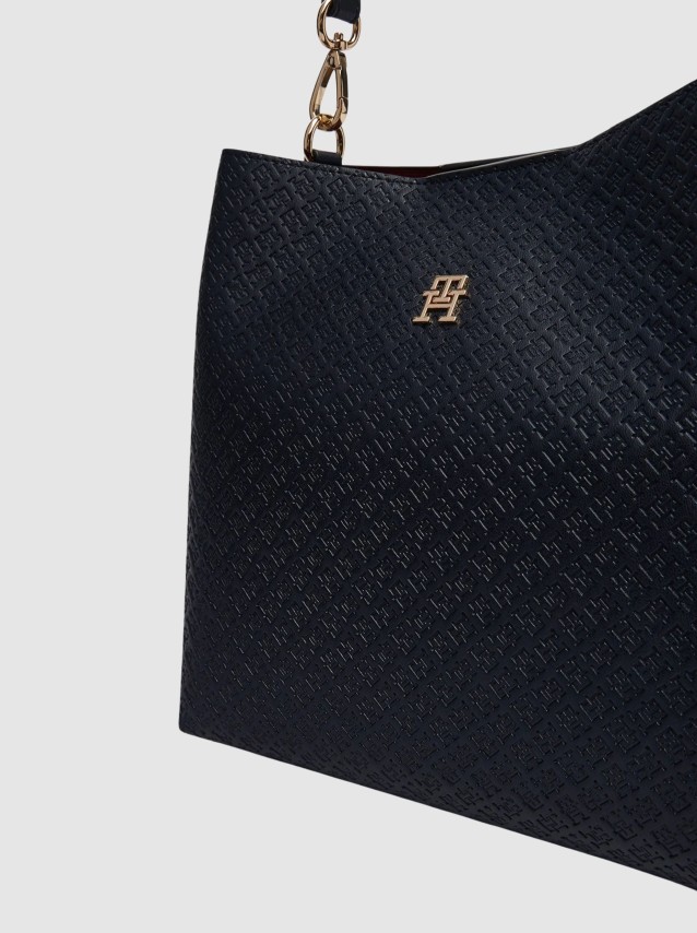 Mala Tommy Hilfiger Mulher Th Icon Shoulder Bag Mono