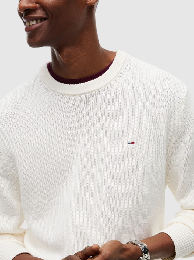 Camisola Tommy Jeans Homem Tjm Slim Ess Sweater Ext