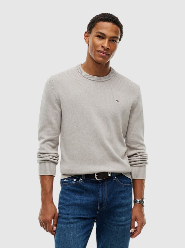 Camisola Tommy Jeans Homem Tjm Slim Ess Sweater Ext