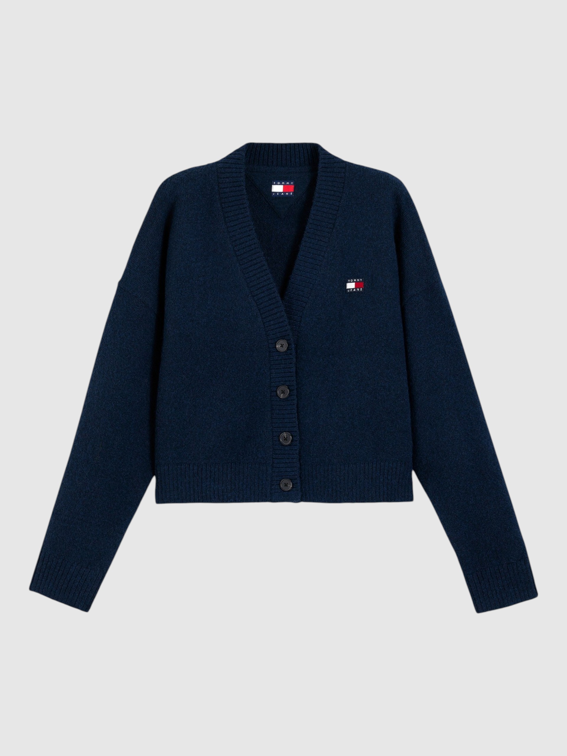 Casaco Tommy Jeans Mulher Tjw Fluffy Badge Cardigan Ext