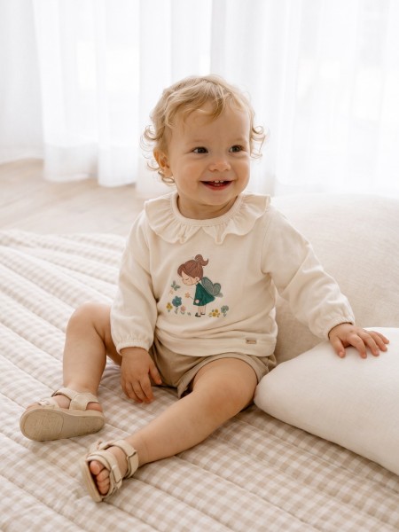 Camisola Mayoral Menina Camiseta M/comp Cl�ssica