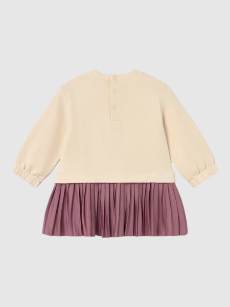 Conjunto 2 Peças Mayoral Menina Vestido Combinado Felpa Conjunto 2 Peças Mayoral Menina Vestido Combinado Felpa
