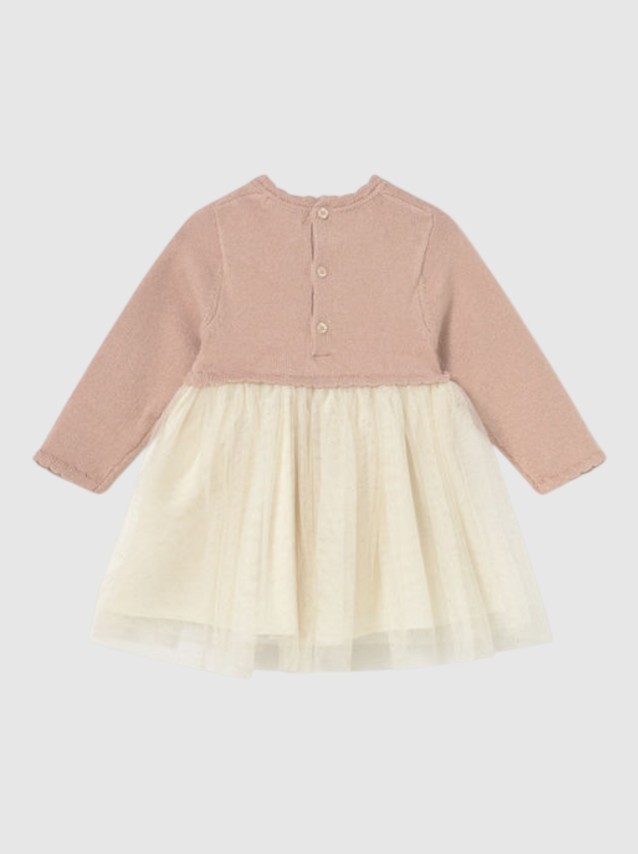 Vestido Mayoral Menina Vestido Comb Tric� E Tule