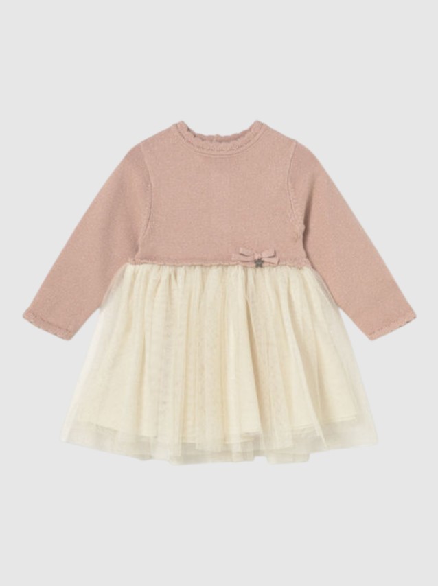 Vestido Mayoral Menina Vestido Comb Tric� E Tule
