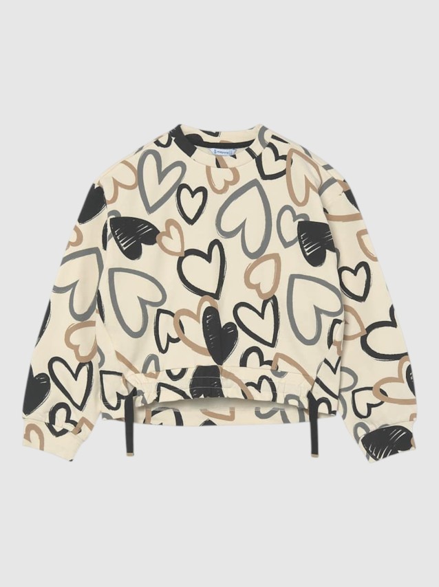 Sweatshirt Mayoral Menina Sweat Estampada
