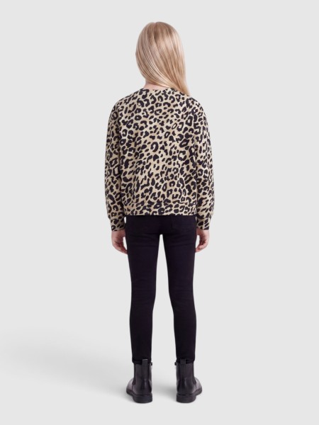 Sweatshirt Guess Menina Relaxed Midi Ls Scuba Active T