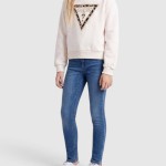Sweatshirt Guess Menina Relaxed Midi Ls Active Top