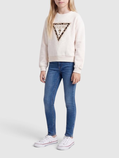 Sweatshirt Guess Menina Relaxed Midi Ls Active Top