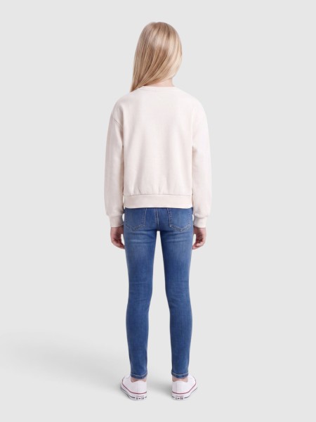 Sweatshirt Guess Menina Relaxed Midi Ls Active Top