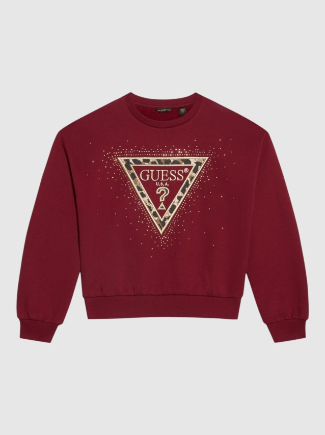 Sweatshirt Guess Menina Relaxed Midi Ls Active Top