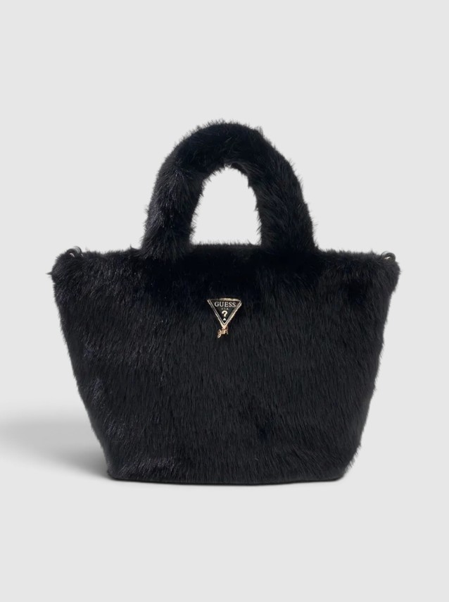 Mala Guess Menina Faux Fur Tote Bag