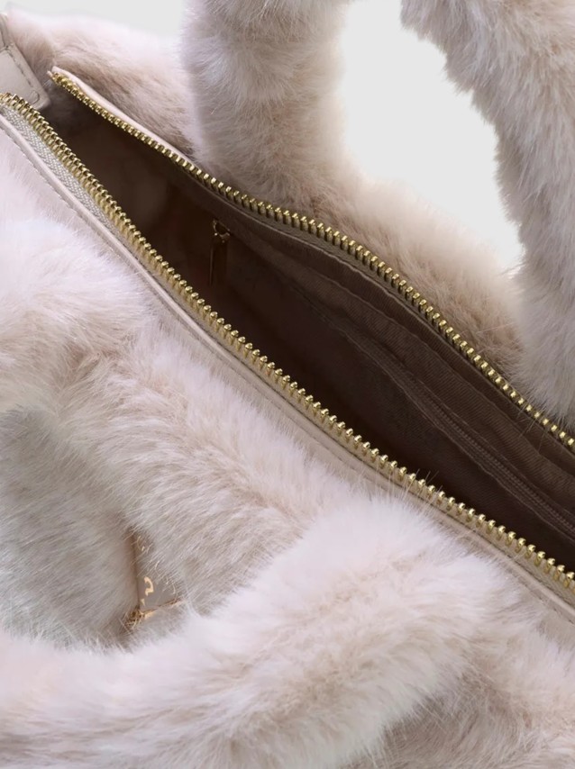 Mala Guess Menina Faux Fur Tote Bag