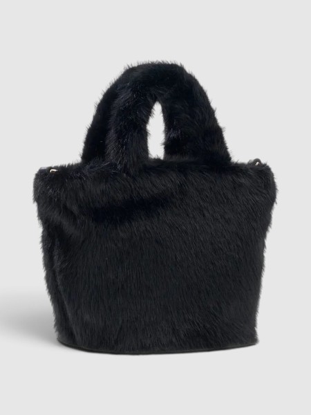 Mala Guess Menina Faux Fur Tote Bag Mala Guess Menina Faux Fur Tote Bag