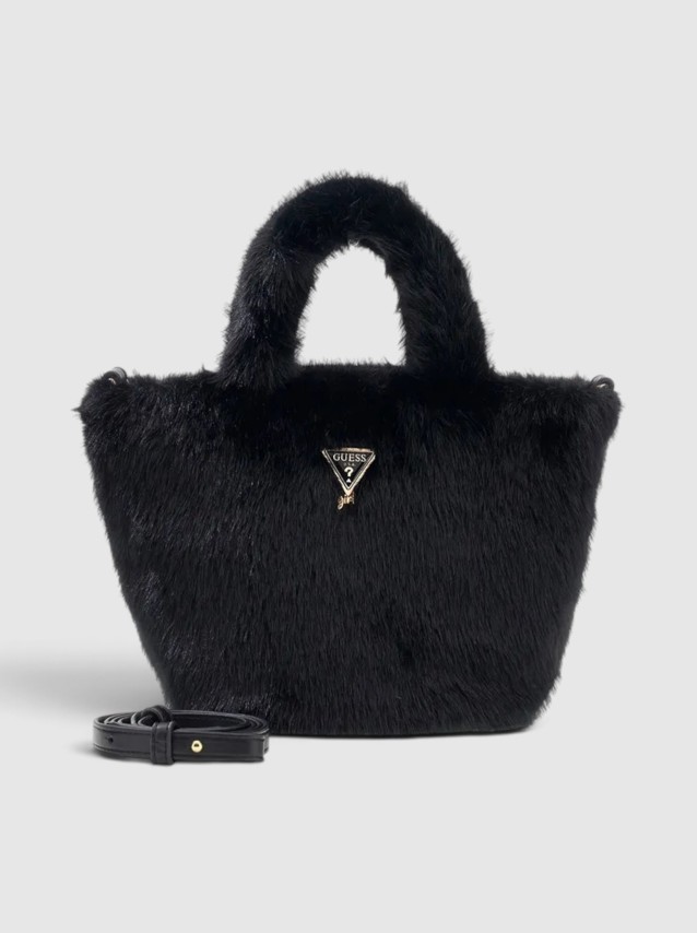 Mala Guess Menina Faux Fur Tote Bag