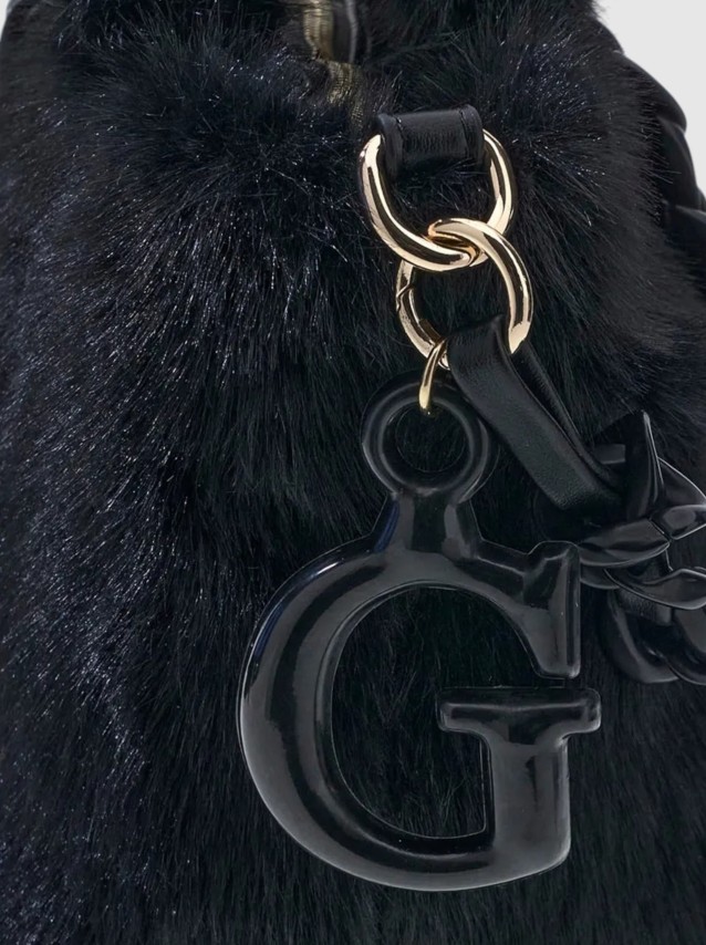 Mala Guess Menina Faux Fur Tote Bag