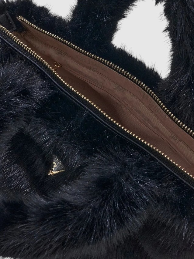 Mala Guess Menina Faux Fur Tote Bag