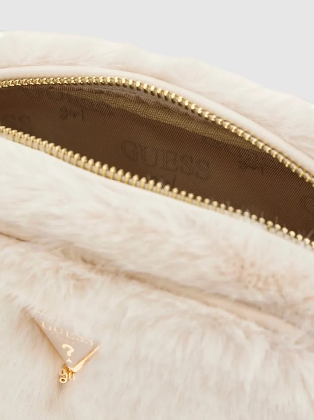 Mala Guess Menina Faux Fur Camera Bag