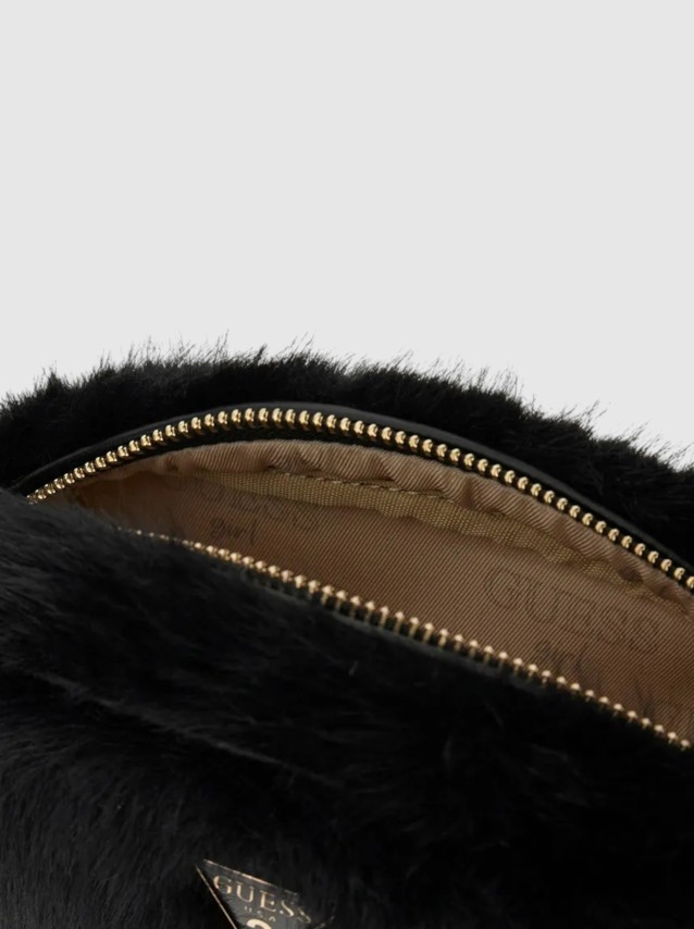 Mala Guess Menina Faux Fur Camera Bag