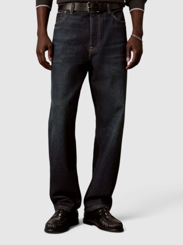 Jeans Calvin Klein Homem 90S Taper Riptide Jean