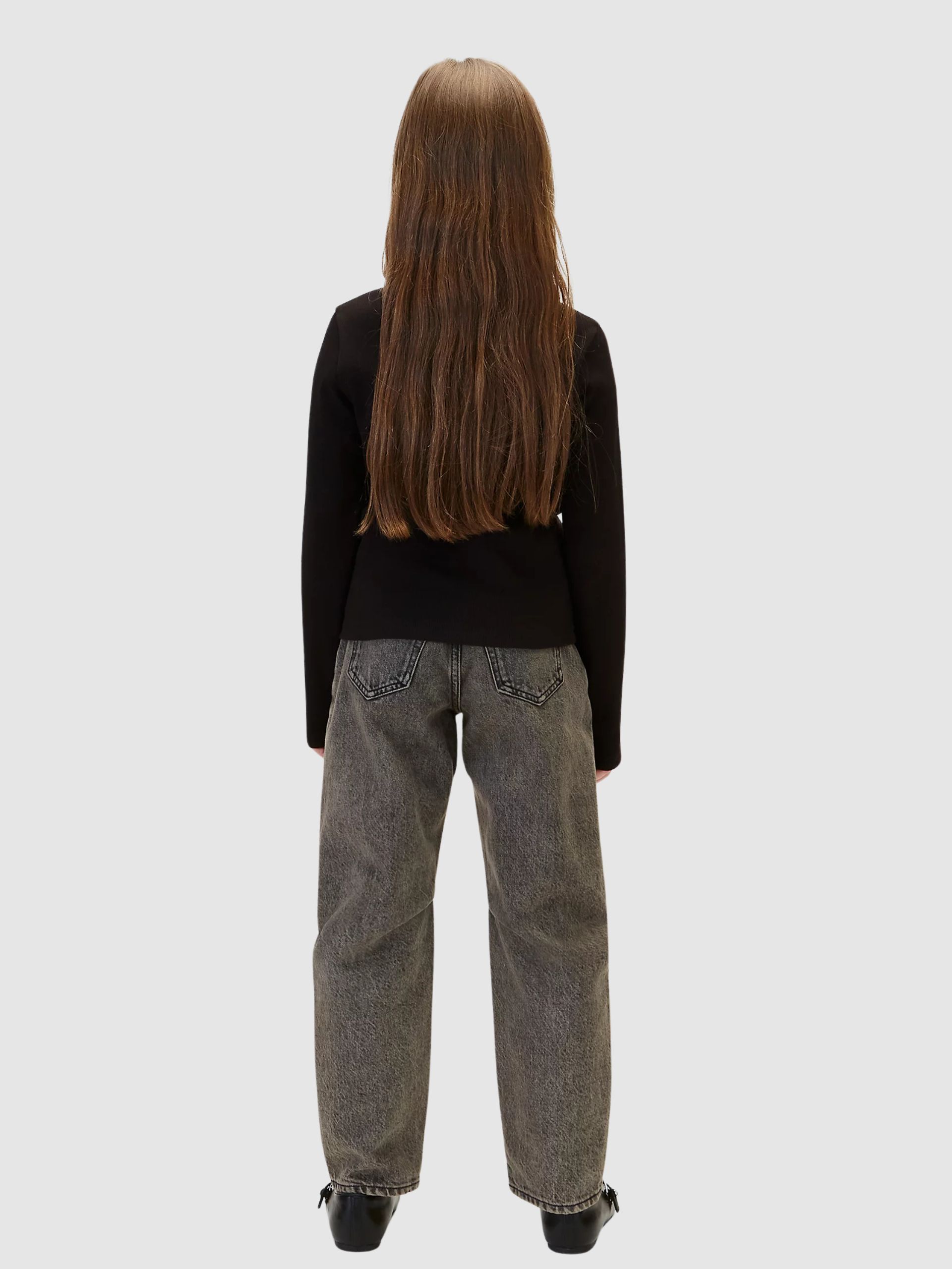 Camisola Calvin Klein Menina Monologo Rib Ls T-Shirt