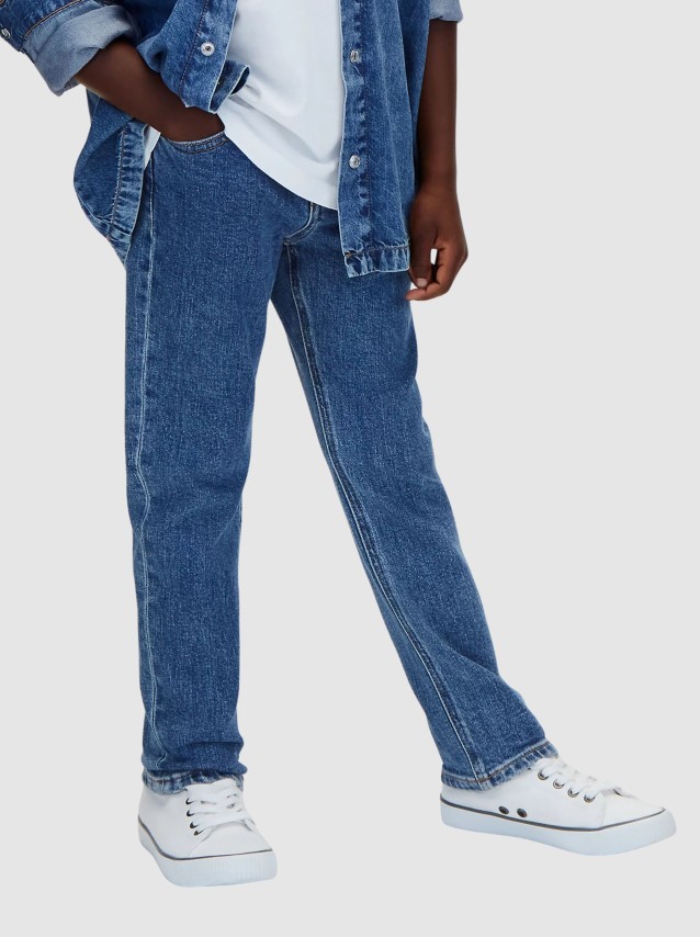 Jeans Calvin Klein Menino Dad Beckford Blue