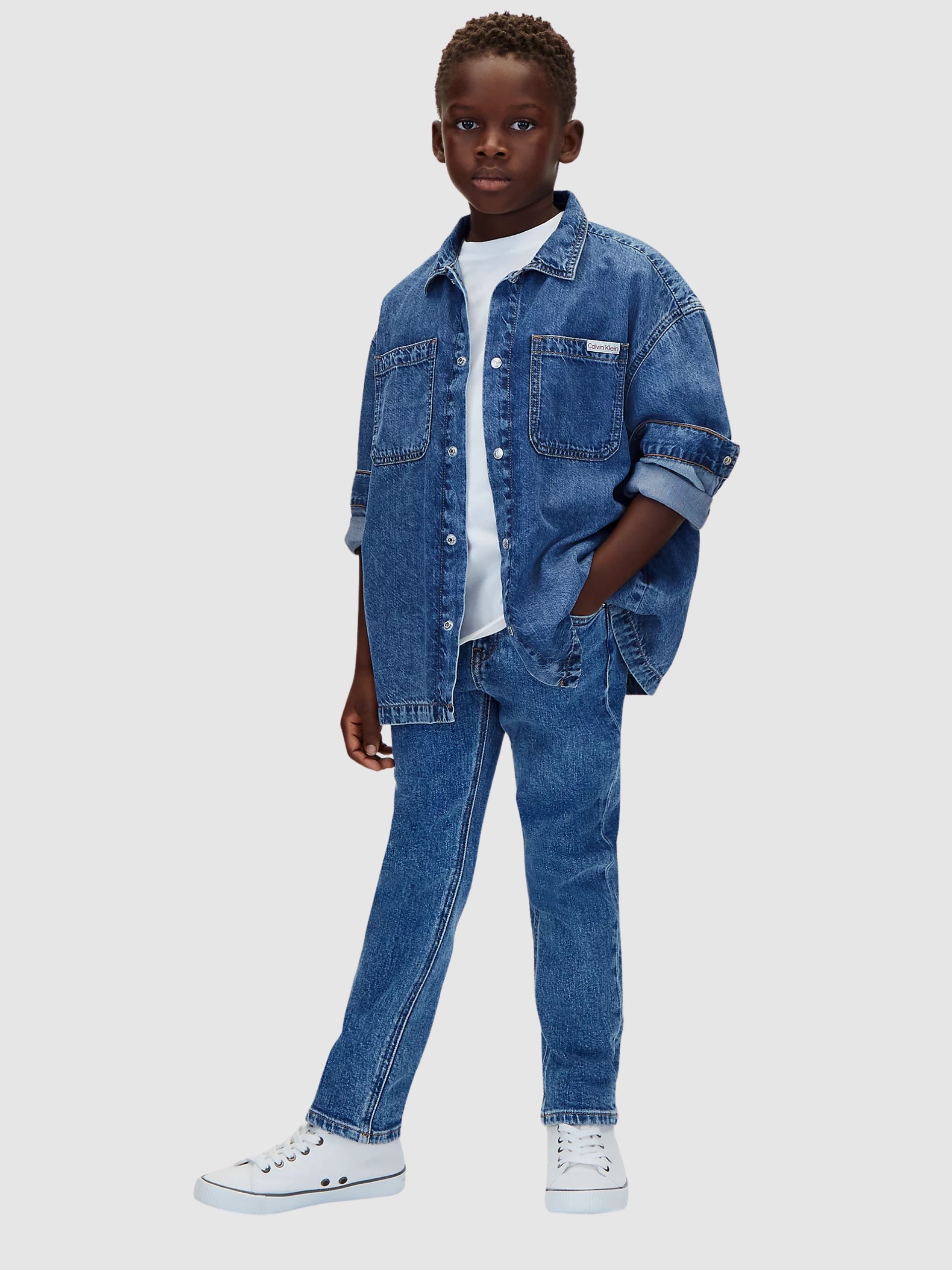Jeans Calvin Klein Menino Dad Beckford Blue