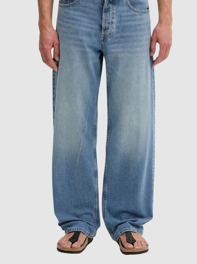 Jeans Tommy Jeans Homem Jaimie Loose Straight Bja138