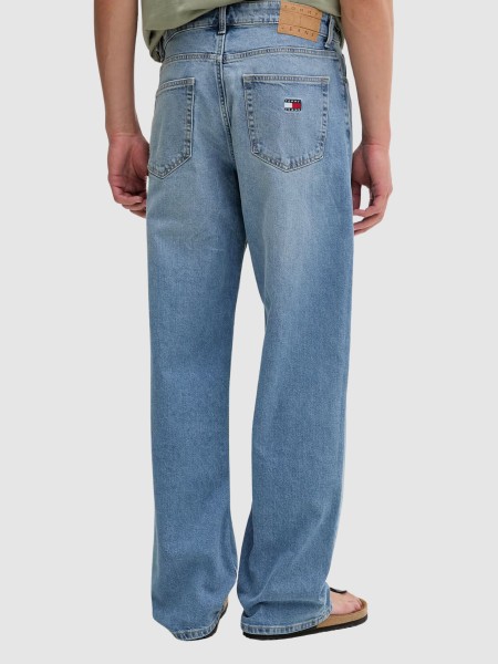 Jeans Tommy Jeans Homem Jaimie Loose Straight Bja138 Jeans Tommy Jeans Homem Jaimie Loose Straight Bja138