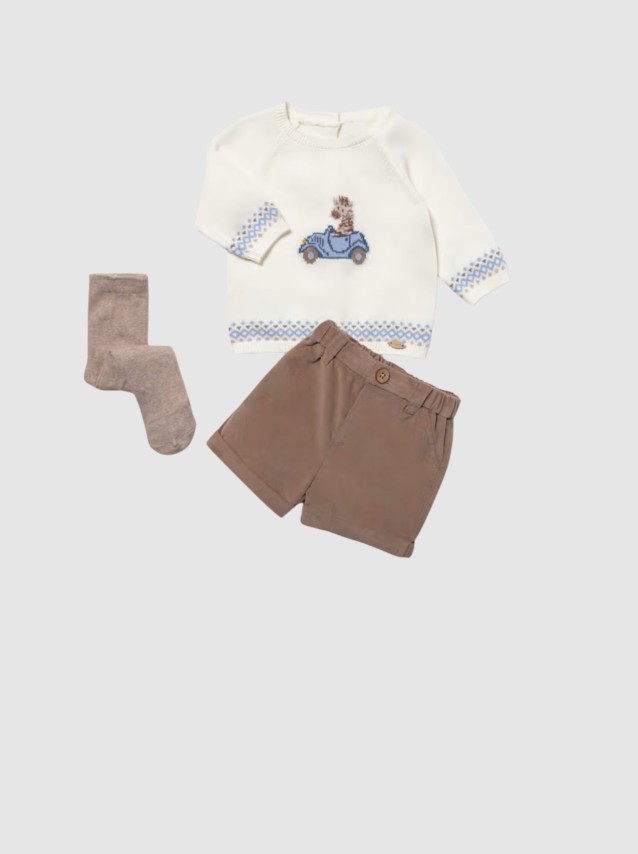 Conjunto Mayoral Menino Conj. Cal��o Meia Cal�a