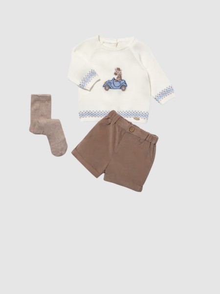 Conjunto Mayoral Menino Conj. Cal��o Meia Cal�a