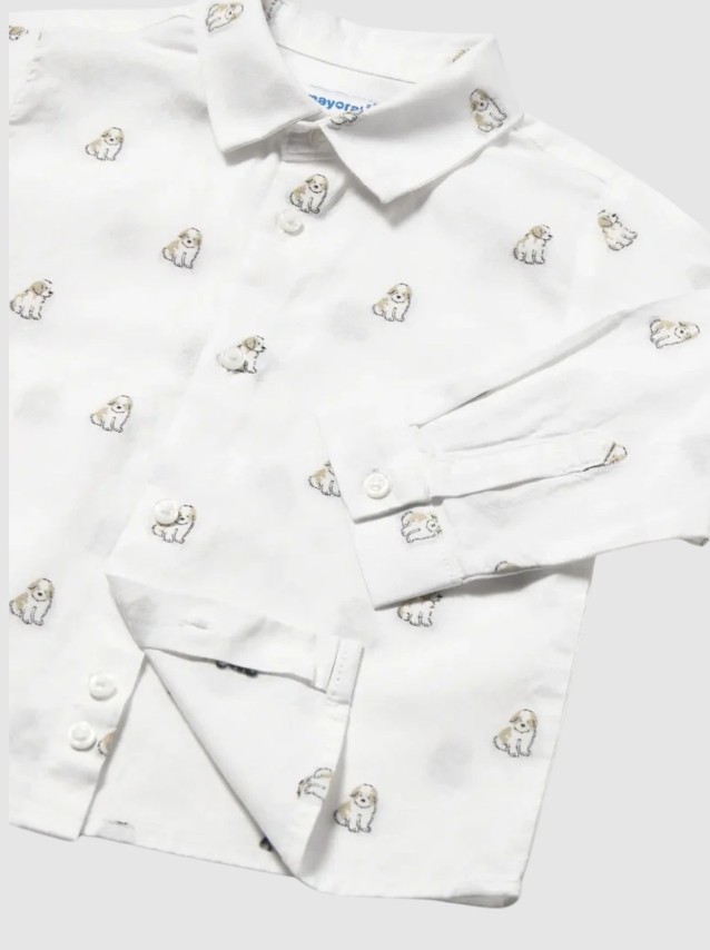 Camisa Mayoral Menino Camisa M/comp. Jacquard
