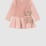 Vestido Mayoral Menina Vestido Comb C/bolsa Ursinho