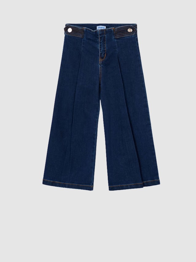 Jeans Mayoral Menina Cal�a Ganga Wide Leg