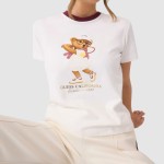 T-Shirt Guess Mulher Tennis Lady Bear Ss T-Shirt
