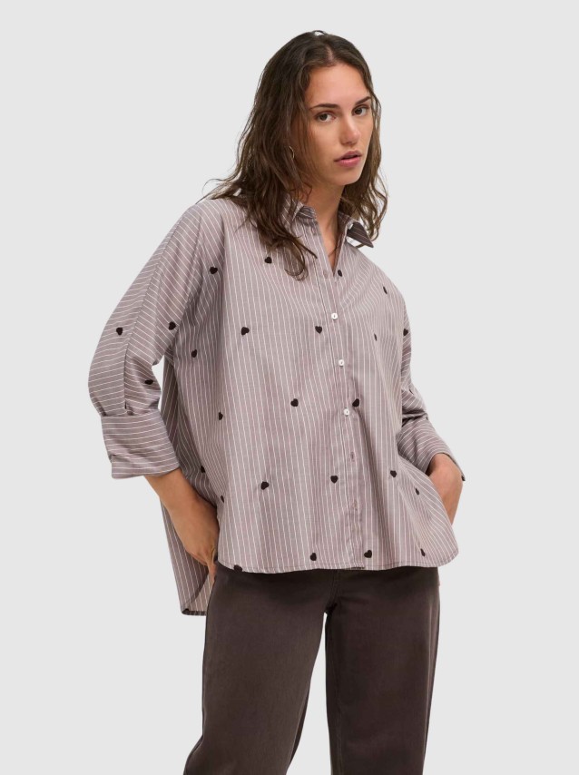 Camisa Only Mulher New Lina