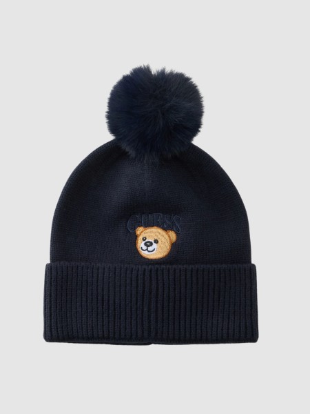 Gorro Guess Menina Bear Beanie Hat Gorro Guess Menina Bear Beanie Hat