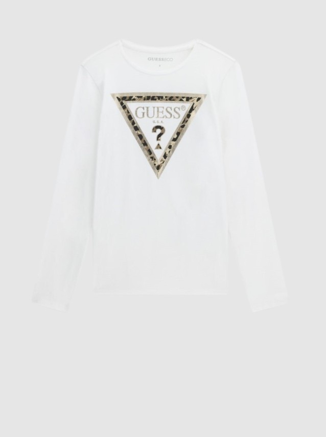 Camisola Guess Menina Ls T-Shirt_Logo