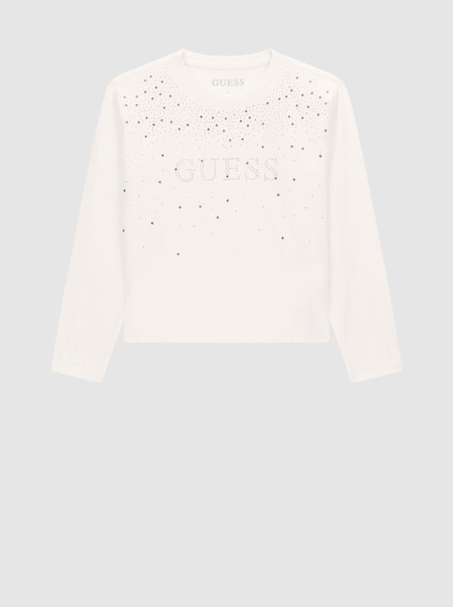 Camisola Guess Menina Ls Midi T-Shirt
